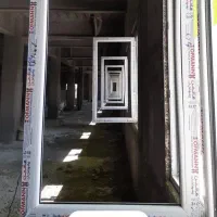 درب و پنجره دو جداره upvc و توری پلیسه