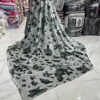 فروش پتو مسافرتی طرح پوستی.|رختخواب، بالش، پتو|لامرد, |دیوار