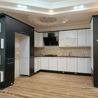 کابینت MDF مدرن با داخل فلزی