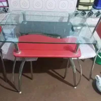 میز نهار خوری دو نفره با دوتا صندلی