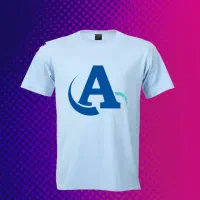 تیشرت نخی حرف A