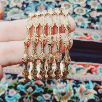 النگو اماراتی ونیم ست نمادار ودستبند قفلی|جواهرات|کرمانشاه, |دیوار