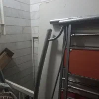 دو عدد تخت دو نفره (آهنی و چوبی)