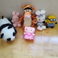 عروسک های در حد نو.