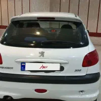 پژو ۲۰۶ اخر ۹۵ تیپ پنج سفارشی در حد بیرنگ