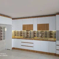 کابینت هایگلاس ۸متر