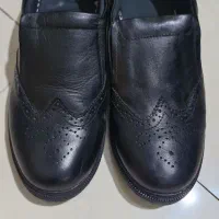 کفش تمام چرم پسرانه سایز 25