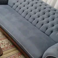 مبل ۱۰نفره در حد نو با میز صندلی میز غذا ۵ نفره نو