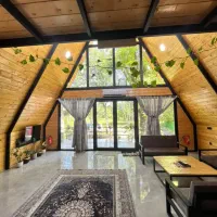 اجاره کلبه سوئیسی دو خواب با جکوزی در ماسال|اجارهٔ کوتاه‌مدت ویلا و باغ|رشت, گلسار|دیوار