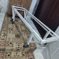 قفس و پایه قفس چرخ دار 40در60