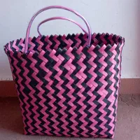 سبد پیکنیک تسمه ای محکم شیک بادوام