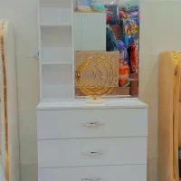 میز آرایش پارچه و چوب