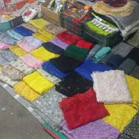 ۸عدد دستمال  طرح دار  کار کریستال ۳۵ دستمال|لباس|بوکان, |دیوار