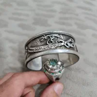 انگشتر نقره و دستبند درجه یک به ضمانت