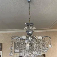 دوعدد لوستر ۶شاخه سالم