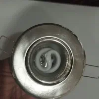 فرم استیل لامپ هالوژنی با لامپ درحدنو|لامپ و چراغ|مشهد, احمدآباد|دیوار