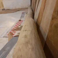 داربست مو و تیر چوبی ۴ متری