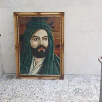 تابلو فرش امام علی ع وحضرت محمدصلی علیه ۱۰۰در۷۲|تابلو فرش|اهواز, یوسفی|دیوار