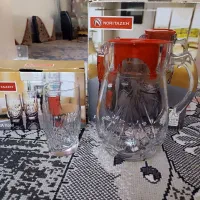 پارچ و لیوان دو دست