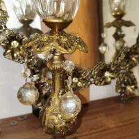 آیینه و شمعدان برنزی|آینه|رشت, کوی مهر|دیوار