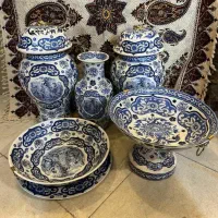 سرویس زیبای آنتیک قلم آبی|ظروف سرو و پذیرایی|تهران, ارامنه|دیوار