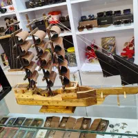 کشتی چوبی ( دست ساز )