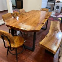 میز ناهار خوری روستیک