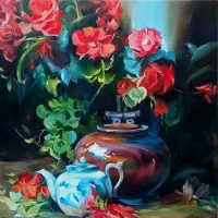 تابلو نقاشی رنگ روغن (اجرای صد در صد دست-اورجینال)