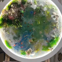 آموزش تخصصی رزین،پتینه،تابلو،کالیگرافی،میکس مدیا