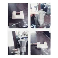 قهوه جوش 9کاپ و یک عدد قفل کتابی معاوضه دارم