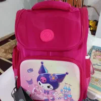 کوله پشتی مدرسه ی مدل کرومی