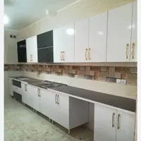 کابینت ممبران فندقی و رنگ های روشن موجود آماده|مصالح و تجهیزات ساختمان|رشت, جانبازان|دیوار