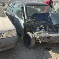 پراید مدل 84 تصادفی