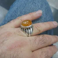 انگشتر نقره دست ساز حاج حسین