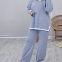 ست بلوز شلوار چاکدار بافت|لباس|مشهد, خواجه ربیع|دیوار