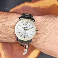 ساعت مچی مردانه ویکتور طلایی نقره ای مدل 5715|ساعت|یزد, |دیوار