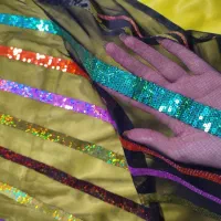 پارچه ساتن و حریر