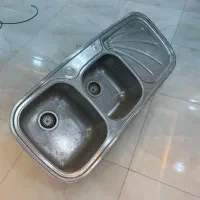 فروش سینک ظرفشویی لگن چپ|مصالح و تجهیزات ساختمان|اهرم, |دیوار