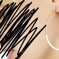 گوشواره حلقه ایی|بدلیجات|جهرم, |دیوار