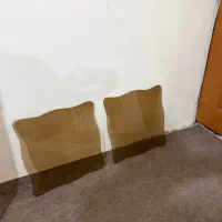 دو عدد شیشه