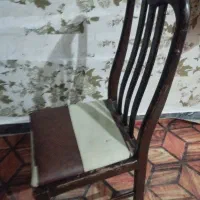 چهار تا صندلی چوبی سالم|میز و صندلی غذاخوری|شوشتر, |دیوار