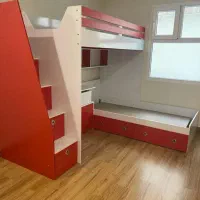 تخت دوطبقه|تخت و سرویس خواب|اهواز, کمپلو جنوبی|دیوار
