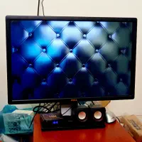 مانیتور حرفه ای کامپیوتر 24 اینچ دل dell طراحی گیم