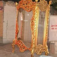 بوفه چوبی طرح دار