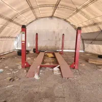 جک چهار ستون اطلس نو نصب شده