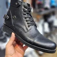 بوت مردانه چرم|کیف، کفش، کمربند|نقده, |دیوار