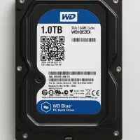 هارد اینترنال WD یک ترابایت،اصلی و گارانتی‌دار