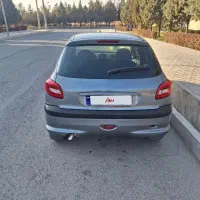 ۲۰۶ خاکستری تیپ 2 مدل 89|خودرو سواری و وانت|فولادشهر, سایت صنعتی کاوه|دیوار