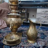 سماور ذغالی برنج