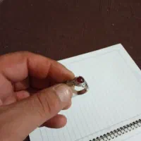 دوعدد انگشتر نقره اصل